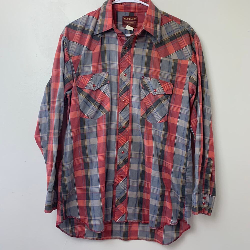 Rustler Western Long Sleeve Button Down